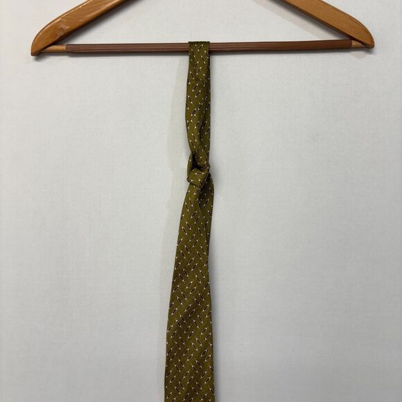 Gucci Men 100% Silk Necktie Tie Made in Italy D045 -18 - Picture 11 of 14